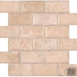 Tuscany Ivory Travertine Mosaics - Tile