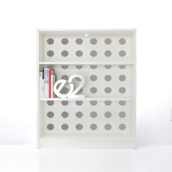 PANYL Pewter Dots for IKEA BILLY - Home Decor
