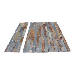 Multicolor Slate Panel natural stone wall cladding - Products