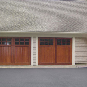 Custom Insulated Staingrade Wood Carriage House