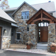 home build - front door
