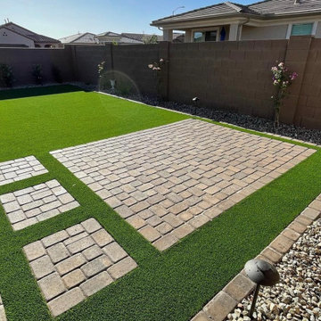 Patios, Walkways & Turf Installation