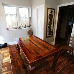 Reclaimed Wood Harvest Tables - Dining Tables