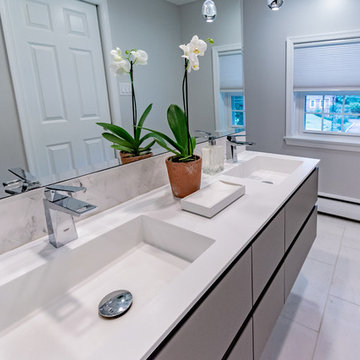 Contemporary Master Bath - Malvern, PA