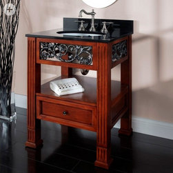 Customize Solid Wood Bathroom Vanity- - Products