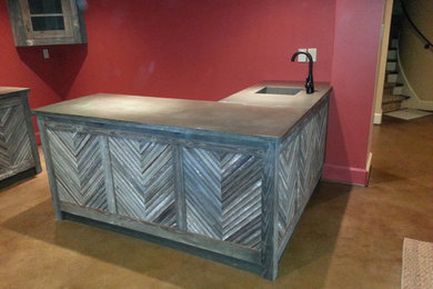 Concrete Countertops and Integral Sinks