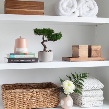 Bathroom Goals: Shiplap/Storage/Shower