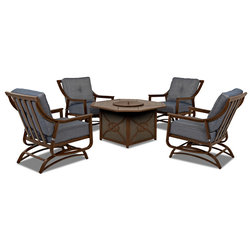 Transitional Outdoor Lounge Sets by Klaussner Furniture