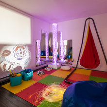 Gabe's sleep area