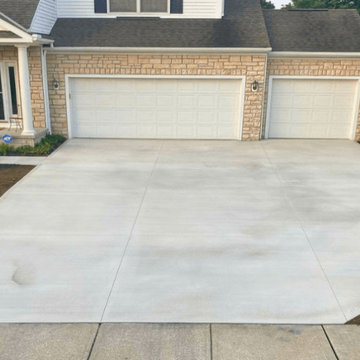 New Concrete Driveway Detroit