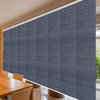 Azure 8-Panel Track Extendable Vertical Blinds 130-175"W