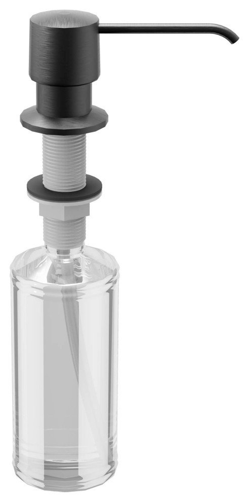 Karran SD25 Kitchen Soap/Lotion Dispenser, Gunmetal Grey