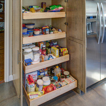 Transitional Foster City Waterfront Kitchen Designed By CJ Lowenthal