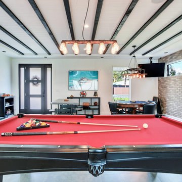 Downtown Tampa, Contemporary Industrial Style Family Home