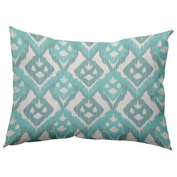 14" x 20" Hipster Decorative Indoor Pillow, Wave Top Blue