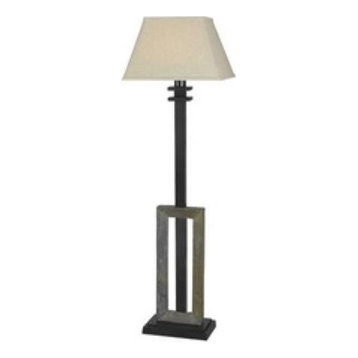 Kenroy 30516SL Egress - One Light Outdoor Floor Lamp