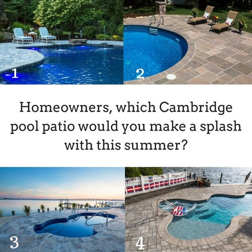 Which Cambridge pool patio would you make a splash with this summer?
