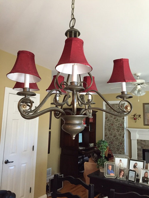 Chandelier Shades Yes Or No, How To Remove Shade From Pendant Light