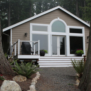 LARGE TIMBER OVERHANG