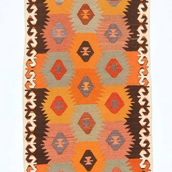 Vintage Mut Kilim Runner - Rugs