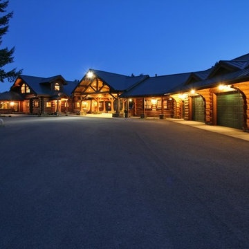 Cruz Residence - Handcrafted Scandinavian Full-Scribe Log Home