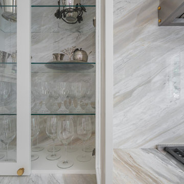 Inside This Transitional Kitchen Masterpiece | Quartzite Countertops That Stun!