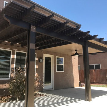 Combo Lattice/Solid Patio Covers