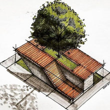 Landscape and Building Sketches