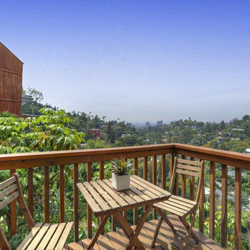 Bistro set with a view