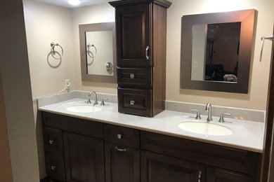 Custom Bathroom Cabinets & Shower