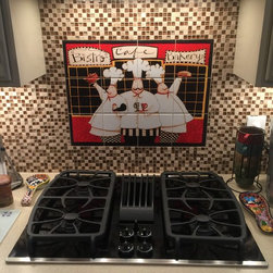 Dan DiPaolo's "Bistro, Cafe, Bakery" Tile Mural - Products