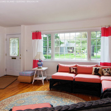 Great Window Combination in Beautiful Living Room - Renewal by Andersen Long Isl