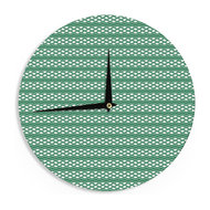 Kess InHouse EBI Emporium Unanchored 4 Pink Lavender Wall Clock 12