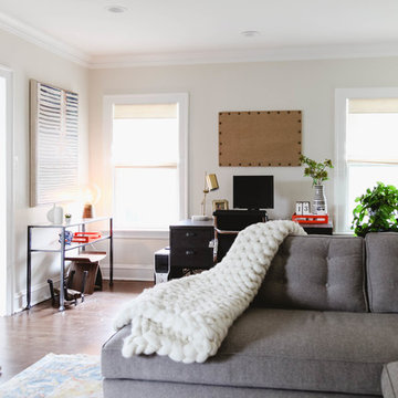 Our Houzz: Bright, Breezy Living Room Caps a Hectic Renovation