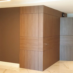 Modern Italian Doors, Custom Wall Panels, Custom Millwork, Elevator Cladding - Wall Accents