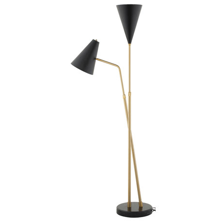 Celika Black Metal Floor Lighting