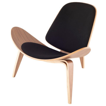 Nuevo Furniture Artemis Occasional Chair in Black