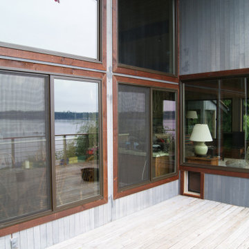 Install New Windows and Mill and Install Custom Exterior Trim