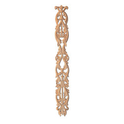 Inviting Home Inc. - Pembroke Large Wood Carving, Cherry - Onlays And Appliques