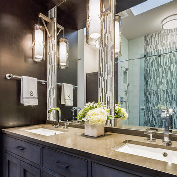 Handsomely Modern Spa Bath
