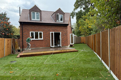 Inspiration for a medium sized traditional home in Surrey.
