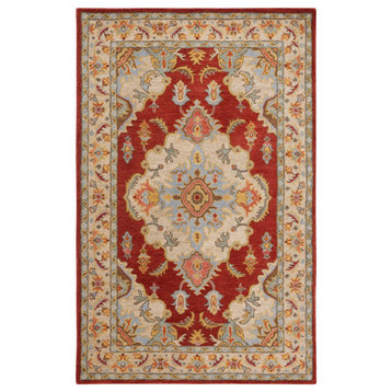 Safavieh Antiquity AT520 Rug 3'x5' Red/Gray Rug