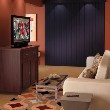 Hunter Douglas Contemporary Living Window Treatments and Draperies