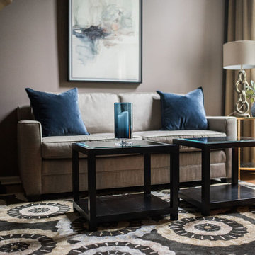 Timelessly Tailored Living Space