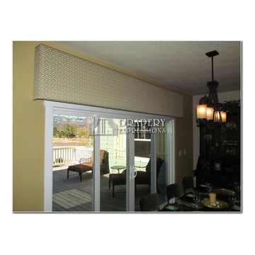 Window treatments with Cornice Boards
