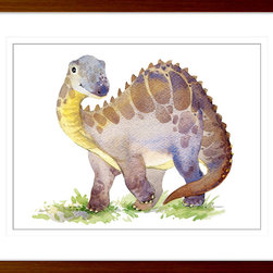 Dino Tales - Framed Wall Art (DINO01) - Kids Wall Decor