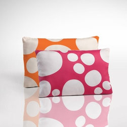 Toddler Pillow in Blossom and Poppy - Toddler Bedding