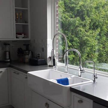 Farm House Sink Overlooking the Yard