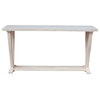 LaCasa Solid Wood Sofa Table - Unfinished