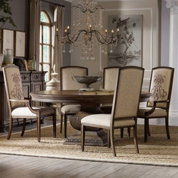 Rhapsody 72in Round Urn Table Dining Set - Dining Sets